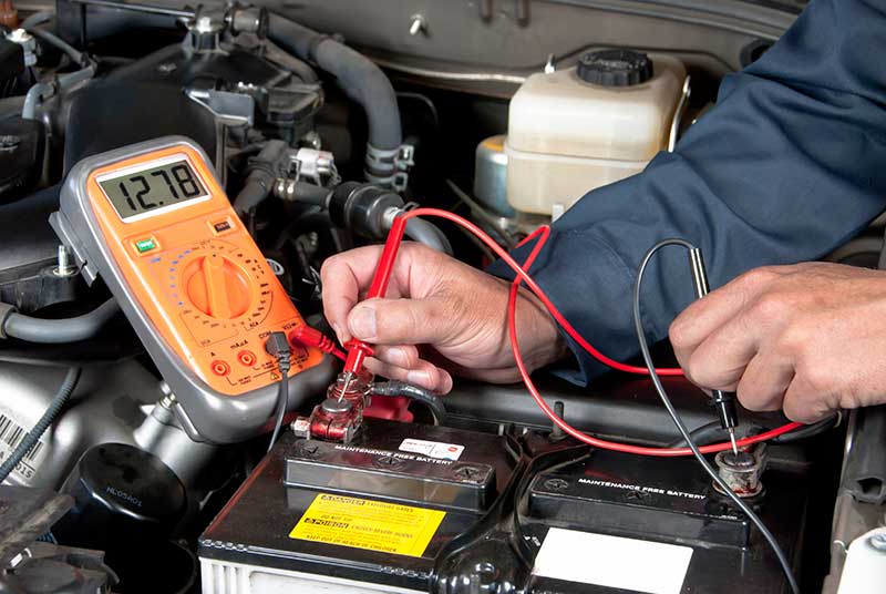 checking car battery checking car battery